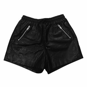Forever 21 Black Faux Leather Shorts